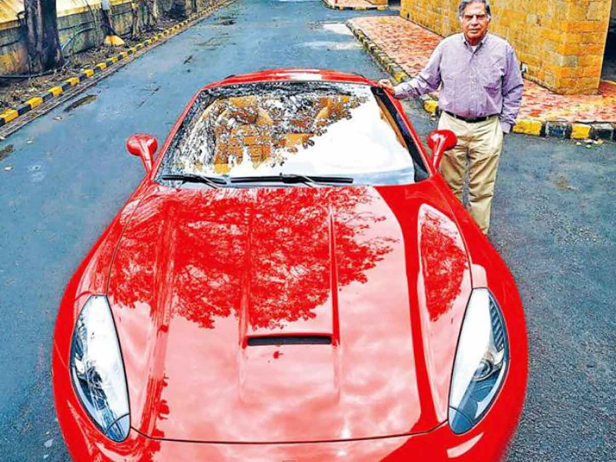 Ratan Tata ferrari